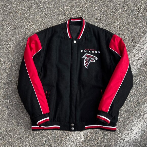 Vintage NFL Atlanta Falcons Reversible Jacket Size XL